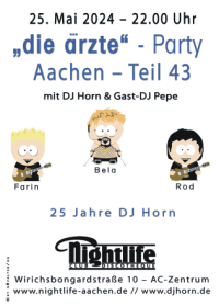 DIE-ÄRZTE-Party – Aachen